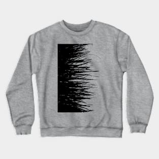 Fringe Black on Concrete on Side Crewneck Sweatshirt